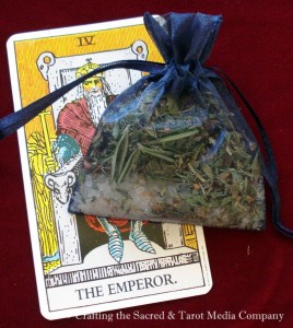 Tarot Bath Sachet - IV The Emperor  $3.50
